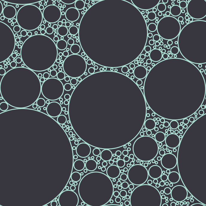 bubbles, circles, sponge, big, medium, small, 3 pixel line width, Ice Cold and Black Marlin circles bubbles sponge soap seamless tileable