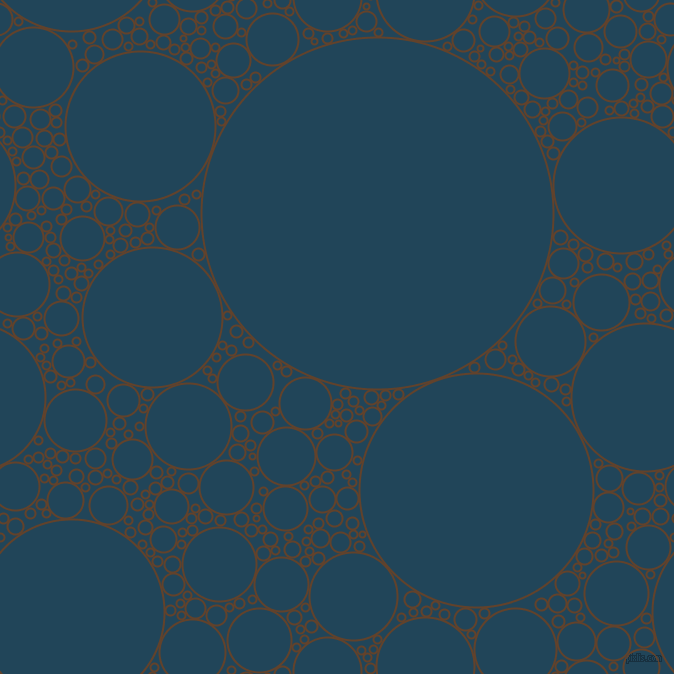 bubbles, circles, sponge, big, medium, small, 2 pixel line width, Irish Coffee and Astronaut Blue circles bubbles sponge soap seamless tileable