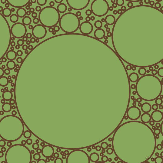 bubbles, circles, sponge, big, medium, small, 5 pixel line width, Irish Coffee and Chelsea Cucumber circles bubbles sponge soap seamless tileable