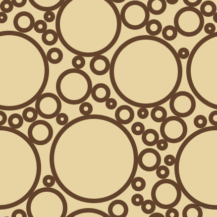 bubbles, circles, sponge, big, medium, small, 9 pixel line width, Irish Coffee and Hampton circles bubbles sponge soap seamless tileable