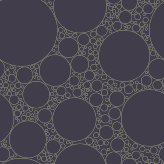 bubbles, circles, sponge, big, medium, small, 3 pixel line width, Ironside Grey and Grape circles bubbles sponge soap seamless tileable