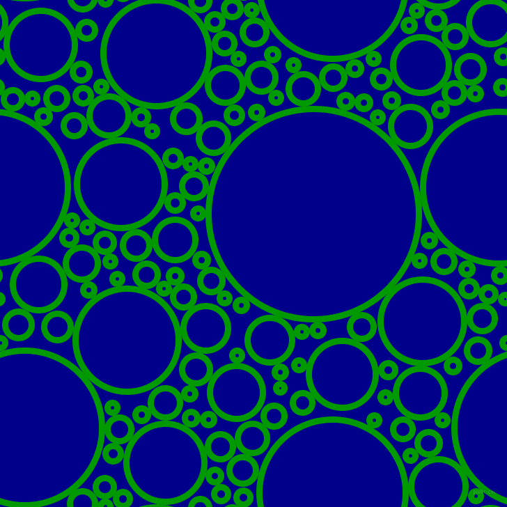 bubbles, circles, sponge, big, medium, small, 9 pixel line width, Islamic Green and Dark Blue circles bubbles sponge soap seamless tileable