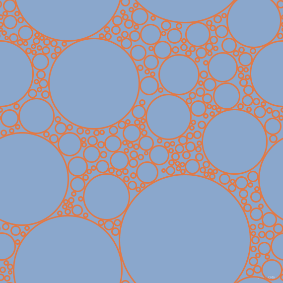 bubbles, circles, sponge, big, medium, small, 3 pixel line width, Jaffa and Polo Blue circles bubbles sponge soap seamless tileable