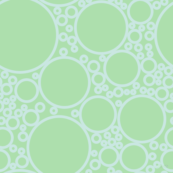 bubbles, circles, sponge, big, medium, small, 9 pixel line width, Jagged Ice and Moss Green circles bubbles sponge soap seamless tileable