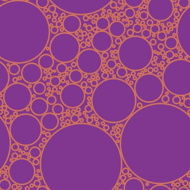 bubbles, circles, sponge, big, medium, small, 5 pixel line widthJaponica and Vivid Violet circles bubbles sponge soap seamless tileable