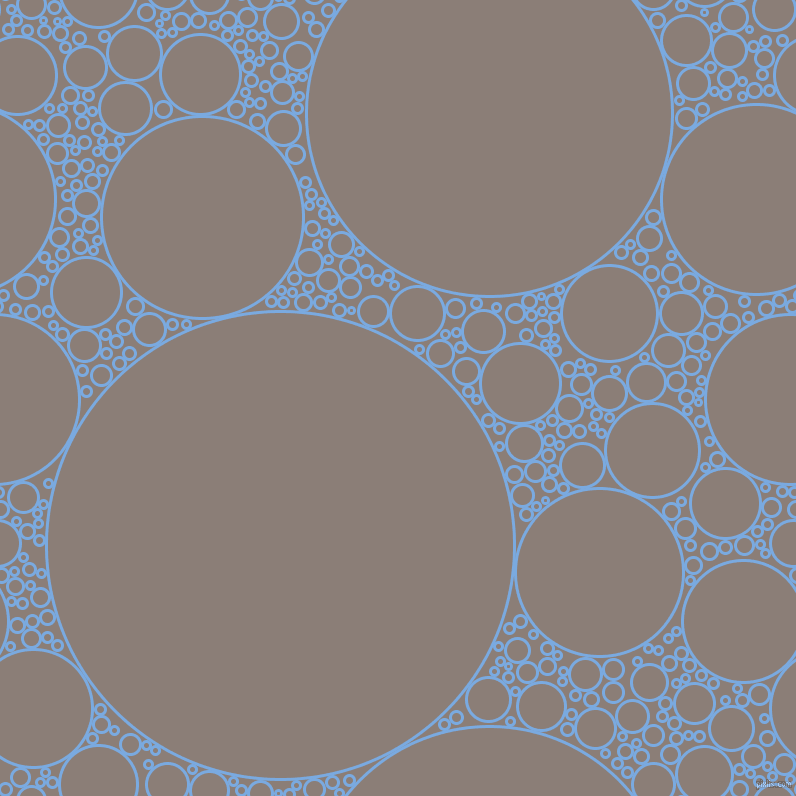 bubbles, circles, sponge, big, medium, small, 3 pixel line width, Jordy Blue and Hurricane circles bubbles sponge soap seamless tileable