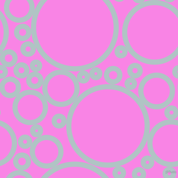 bubbles, circles, sponge, big, medium, small, 17 pixel line width, Jungle Mist and Pale Magenta circles bubbles sponge soap seamless tileable