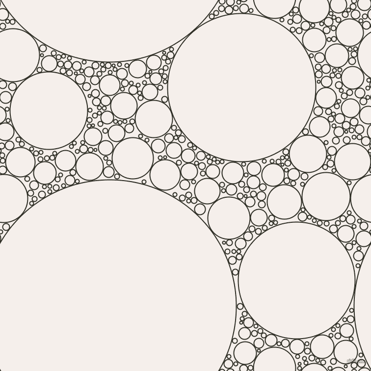 bubbles, circles, sponge, big, medium, small, 2 pixel line width, Karaka and Hint Of Red circles bubbles sponge soap seamless tileable