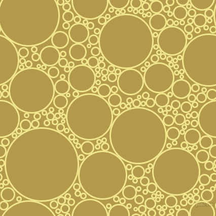 bubbles, circles, sponge, big, medium, small, 3 pixel line width, Khaki and Husk circles bubbles sponge soap seamless tileable