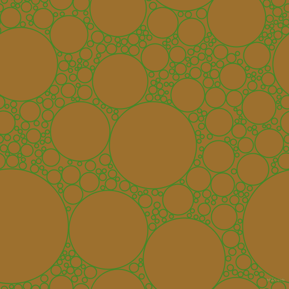 bubbles, circles, sponge, big, medium, small, 2 pixel line width, La Palma and Buttered Rum circles bubbles sponge soap seamless tileable