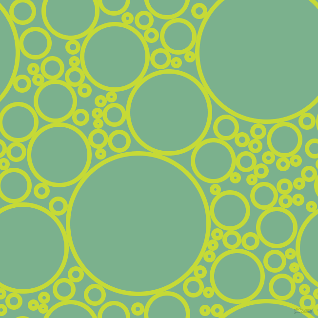 bubbles, circles, sponge, big, medium, small, 9 pixel line width, Las Palmas and Bay Leaf circles bubbles sponge soap seamless tileable