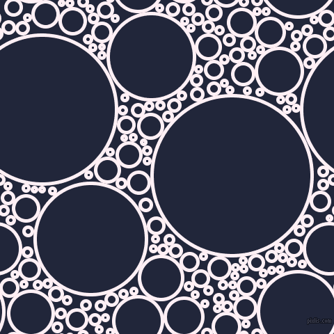 bubbles, circles, sponge, big, medium, small, 5 pixel line width, Lavender Blush and Midnight Express circles bubbles sponge soap seamless tileable