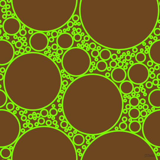 bubbles, circles, sponge, big, medium, small, 5 pixel line width, Lawn Green and Antique Brass circles bubbles sponge soap seamless tileable