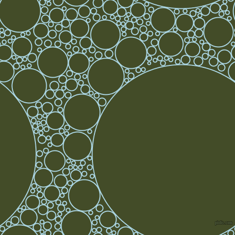 bubbles, circles, sponge, big, medium, small, 2 pixel line width, Light Blue and Bronzetone circles bubbles sponge soap seamless tileable