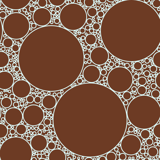 bubbles, circles, sponge, big, medium, small, 3 pixel line width, Light Cyan and New Amber circles bubbles sponge soap seamless tileable