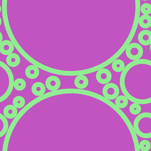 bubbles, circles, sponge, big, medium, small, 17 pixel line width, Light Green and Fuchsia circles bubbles sponge soap seamless tileable