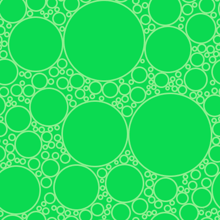 bubbles, circles, sponge, big, medium, small, 3 pixel line width, Light Green and Malachite circles bubbles sponge soap seamless tileable