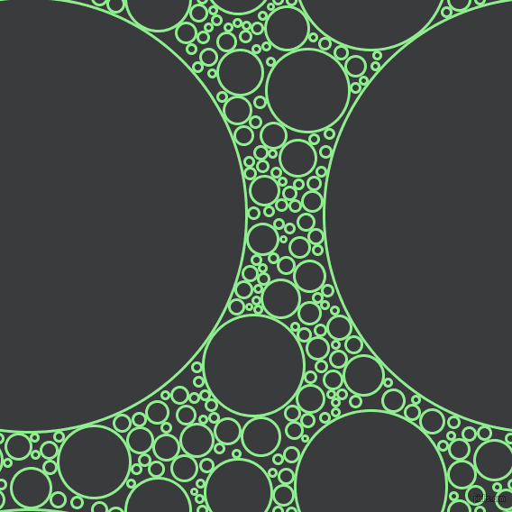 bubbles, circles, sponge, big, medium, small, 3 pixel line width, Light Green and Montana circles bubbles sponge soap seamless tileable