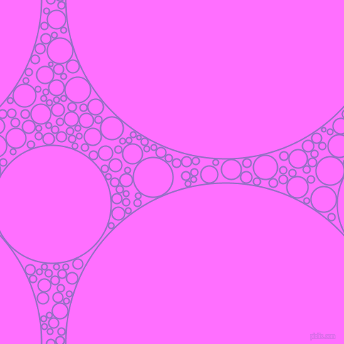 bubbles, circles, sponge, big, medium, small, 2 pixel line width, Lilac Bush and Ultra Pink circles bubbles sponge soap seamless tileable