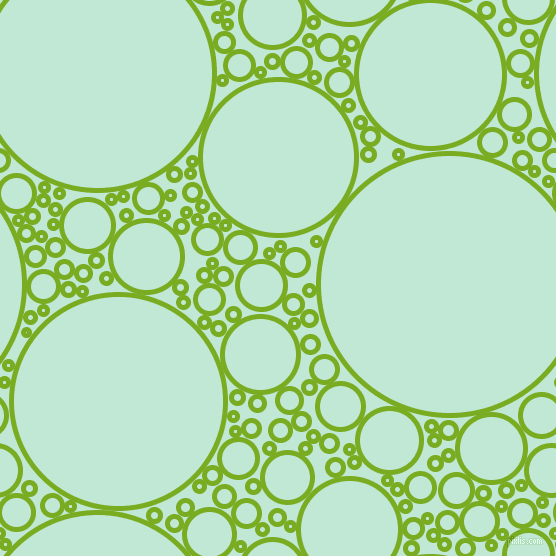 bubbles, circles, sponge, big, medium, small, 5 pixel line width, Lima and Aero Blue circles bubbles sponge soap seamless tileable