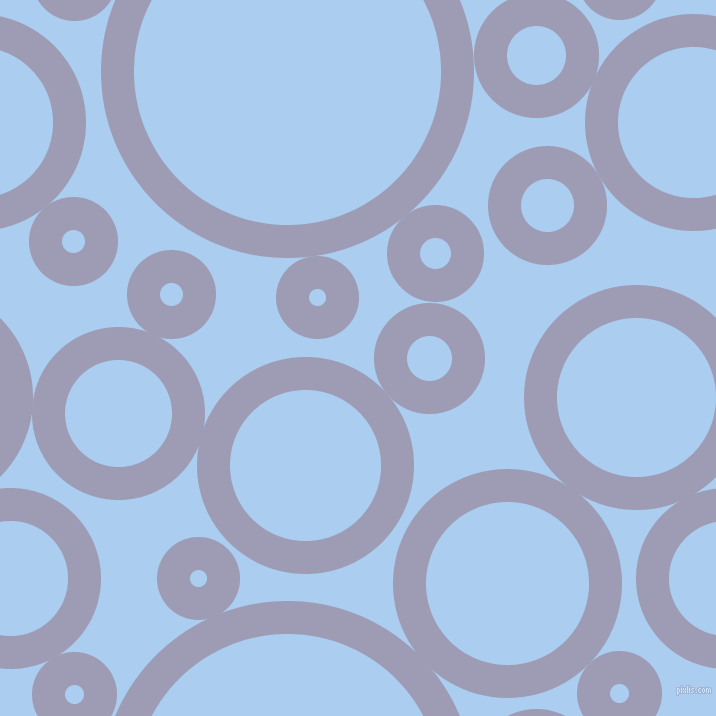bubbles, circles, sponge, big, medium, small, 33 pixel line width, Logan and Pale Cornflower Blue circles bubbles sponge soap seamless tileable