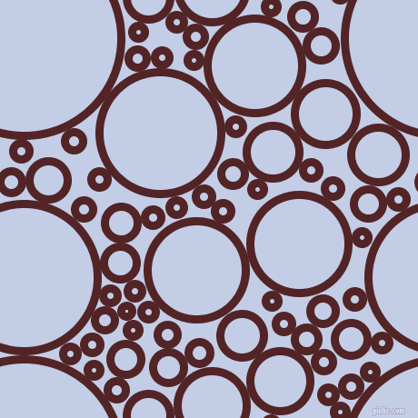 bubbles, circles, sponge, big, medium, small, 9 pixel line width, Lonestar and Periwinkle circles bubbles sponge soap seamless tileable