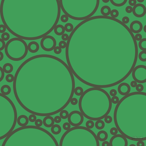 bubbles, circles, sponge, big, medium, small, 9 pixel line width, Lunar Green and Chateau Green circles bubbles sponge soap seamless tileable