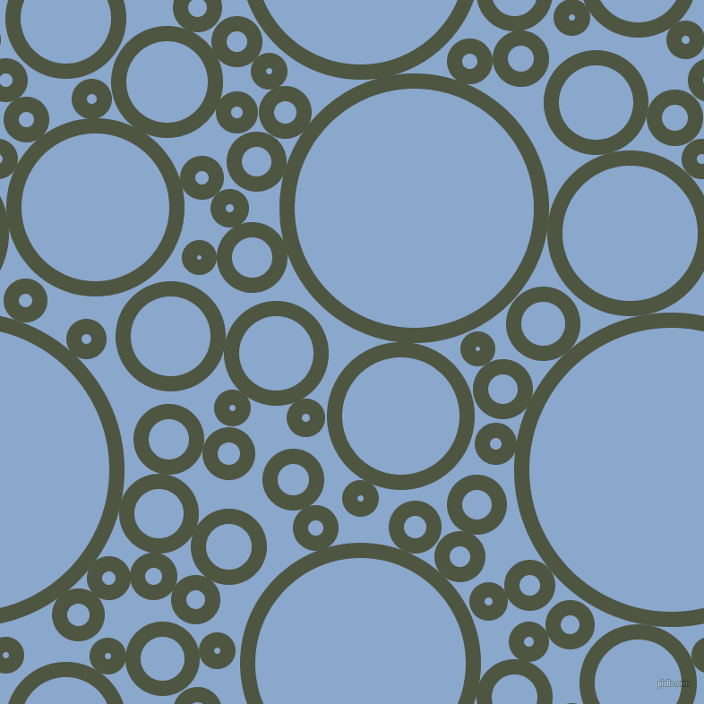 bubbles, circles, sponge, big, medium, small, 17 pixel line width, Lunar Green and Polo Blue circles bubbles sponge soap seamless tileable