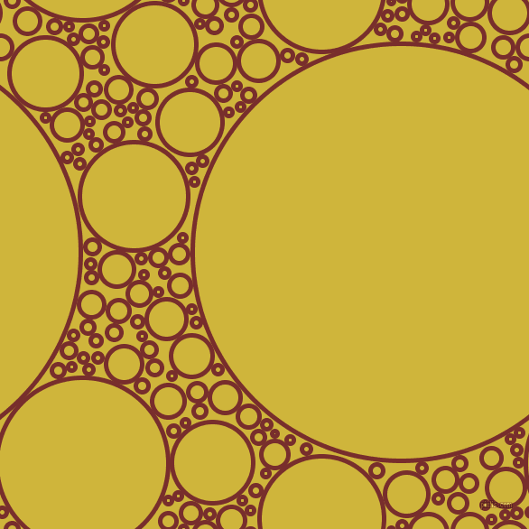 bubbles, circles, sponge, big, medium, small, 5 pixel line width, Lusty and Old Gold circles bubbles sponge soap seamless tileable