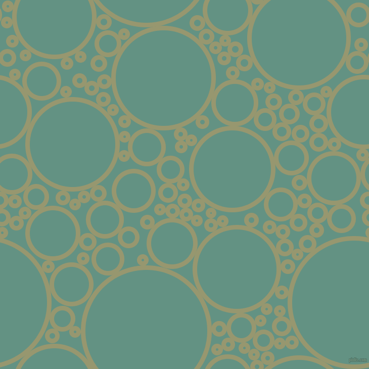 bubbles, circles, sponge, big, medium, small, 9 pixel line width, Malachite Green and Patina circles bubbles sponge soap seamless tileable