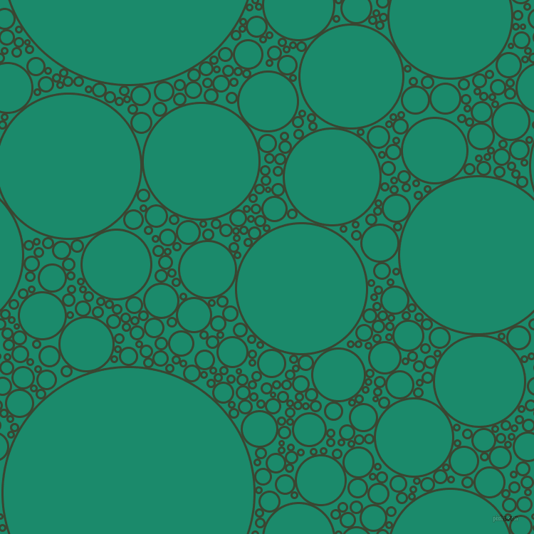 bubbles, circles, sponge, big, medium, small, 3 pixel line width, Mallard and Elf Green circles bubbles sponge soap seamless tileable