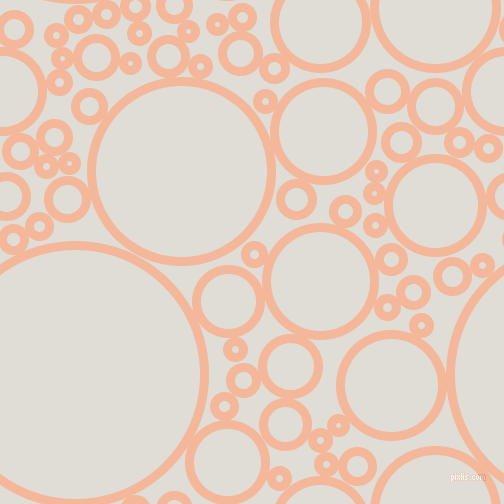 bubbles, circles, sponge, big, medium, small, 9 pixel line width, Mandys Pink and Sea Fog circles bubbles sponge soap seamless tileable