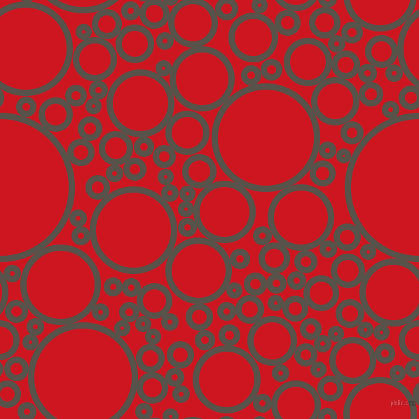 bubbles, circles, sponge, big, medium, small, 9 pixel line width, Masala and Fire Engine Red circles bubbles sponge soap seamless tileable