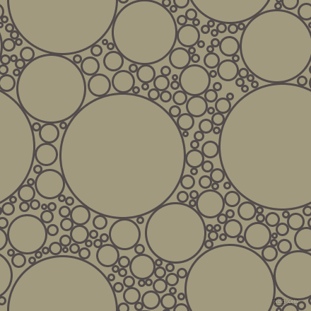 bubbles, circles, sponge, big, medium, small, 3 pixel line width, Matterhorn and Grey Olive circles bubbles sponge soap seamless tileable