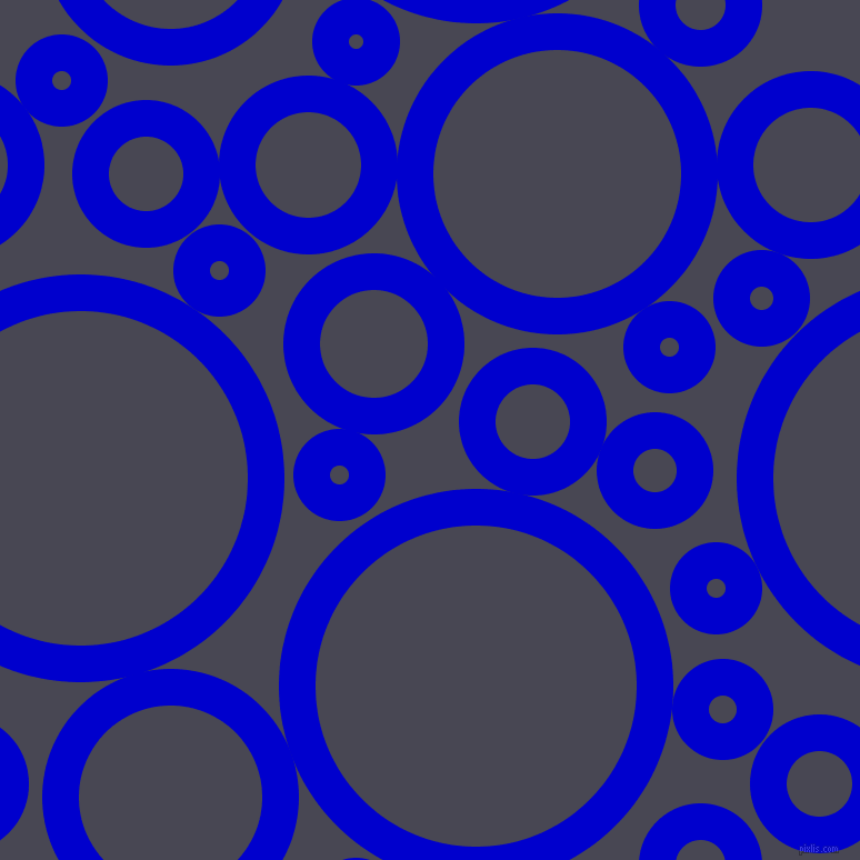 bubbles, circles, sponge, big, medium, small, 33 pixel line width, Medium Blue and Gun Powder circles bubbles sponge soap seamless tileable