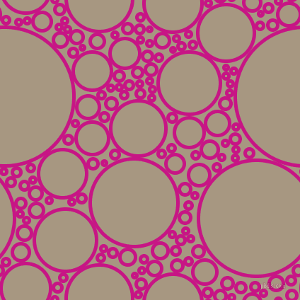 bubbles, circles, sponge, big, medium, small, 5 pixel line width, Medium Violet Red and Bronco circles bubbles sponge soap seamless tileable