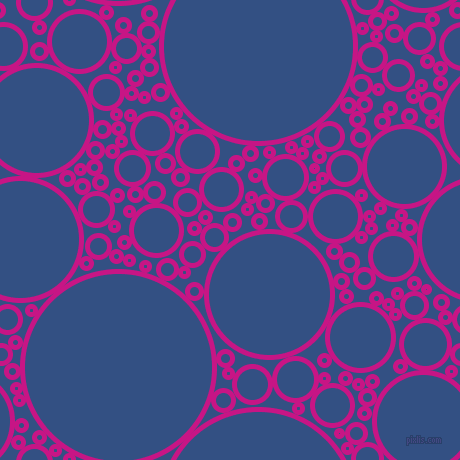 bubbles, circles, sponge, big, medium, small, 5 pixel line width, Medium Violet Red and Fun Blue circles bubbles sponge soap seamless tileable