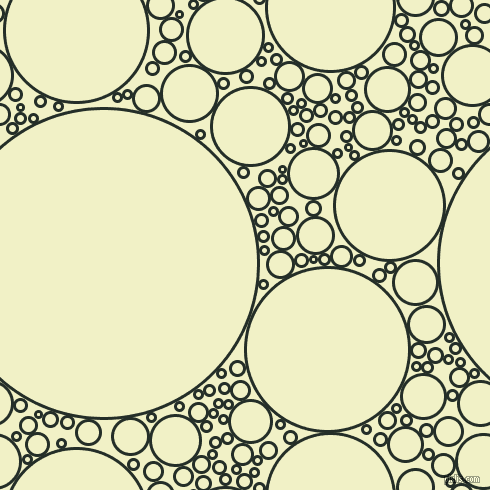 bubbles, circles, sponge, big, medium, small, 3 pixel line width, Midnight Moss and Spring Sun circles bubbles sponge soap seamless tileable