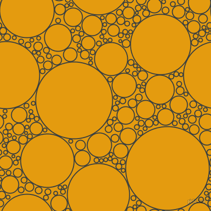 bubbles, circles, sponge, big, medium, small, 2 pixel line width, Mine Shaft and Gamboge circles bubbles sponge soap seamless tileable