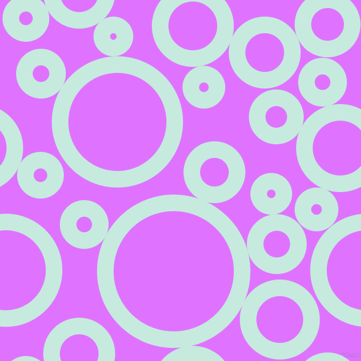 bubbles, circles, sponge, big, medium, small, 33 pixel line width, Mint Tulip and Heliotrope circles bubbles sponge soap seamless tileable
