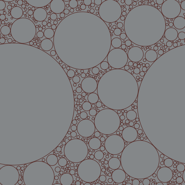 bubbles, circles, sponge, big, medium, small, 2 pixel line width, Moccaccino and Aluminium circles bubbles sponge soap seamless tileable