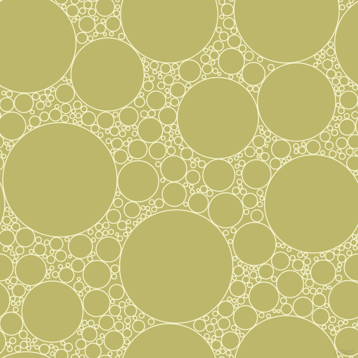 bubbles, circles, sponge, big, medium, small, 2 pixel line width, Moon Glow and Dark Khaki circles bubbles sponge soap seamless tileable