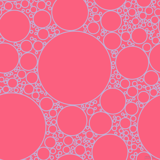 bubbles, circles, sponge, big, medium, small, 3 pixel line width, Moon Raker and Brink Pink circles bubbles sponge soap seamless tileable