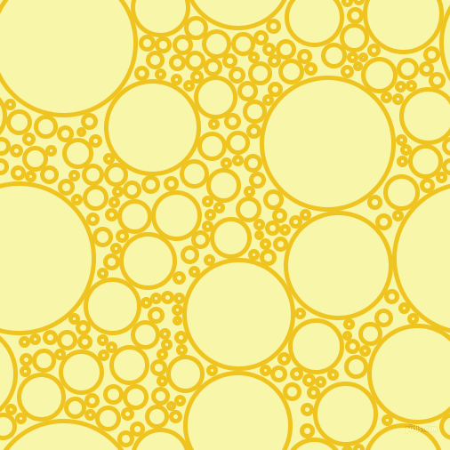 bubbles, circles, sponge, big, medium, small, 5 pixel line width, Moon Yellow and Shalimar circles bubbles sponge soap seamless tileable