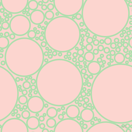 bubbles, circles, sponge, big, medium, small, 5 pixel line width, Moss Green and Cosmos circles bubbles sponge soap seamless tileable