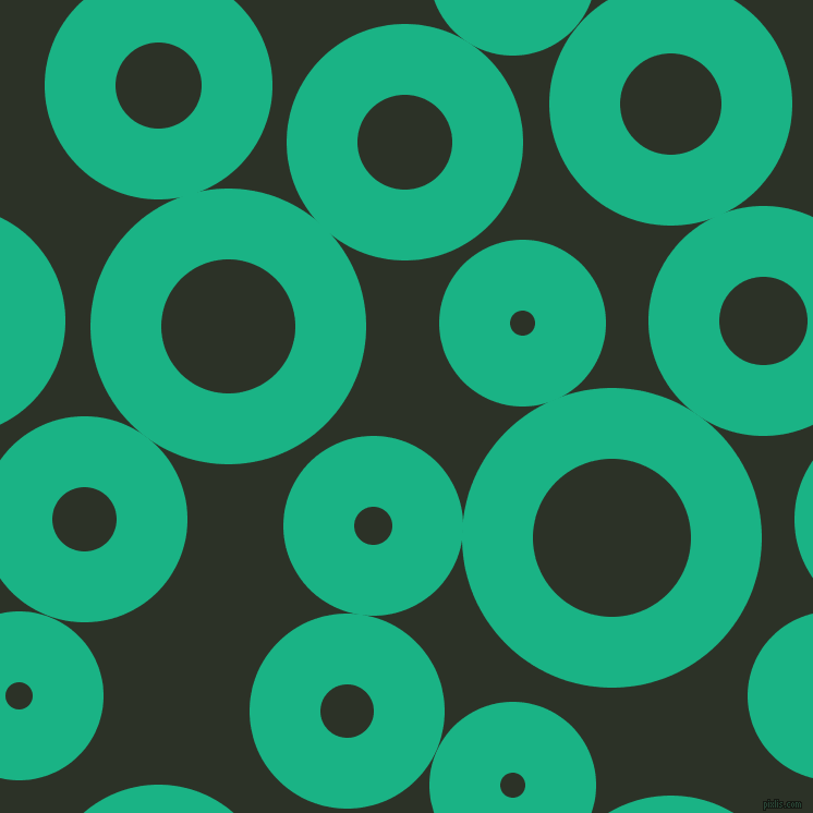 bubbles, circles, sponge, big, medium, small, 65 pixel line width, Mountain Meadow and Black Forest circles bubbles sponge soap seamless tileable