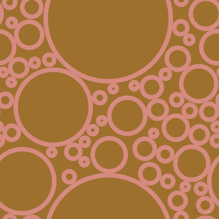 bubbles, circles, sponge, big, medium, small, 9 pixel line width, My Pink and Buttered Rum circles bubbles sponge soap seamless tileable