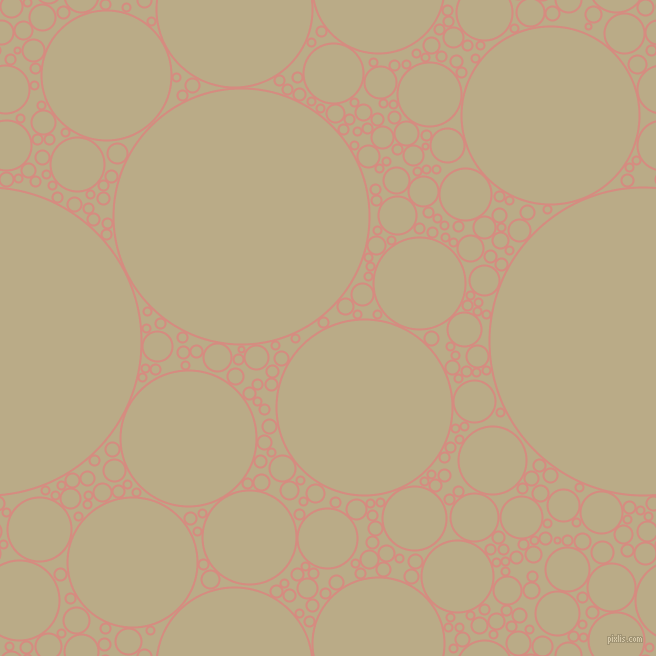 bubbles, circles, sponge, big, medium, small, 2 pixel line width, My Pink and Pavlova circles bubbles sponge soap seamless tileable