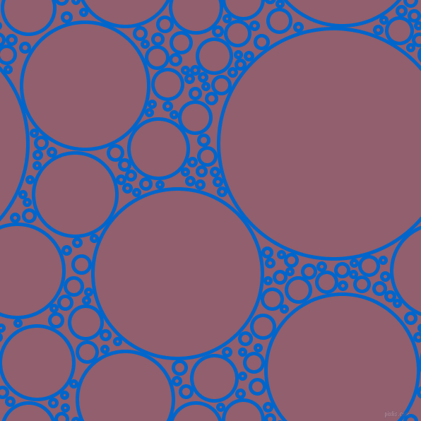 bubbles, circles, sponge, big, medium, small, 5 pixel line width, Navy Blue and Mauve Taupe circles bubbles sponge soap seamless tileable