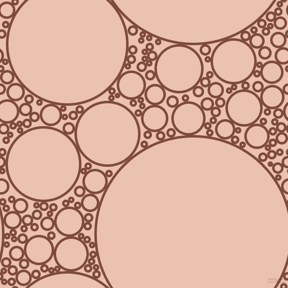 bubbles, circles, sponge, big, medium, small, 5 pixel line width, Nutmeg and Zinnwaldite circles bubbles sponge soap seamless tileable